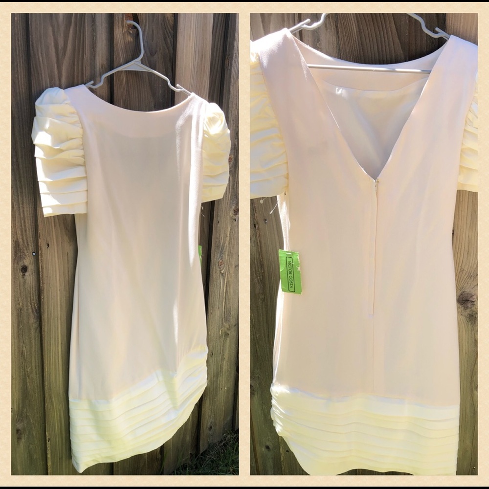 VICTOR COSTA vintage dress NEW with tag